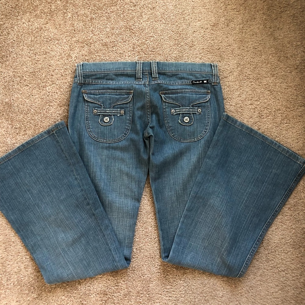 Frankie B. Boot Cut Jeans for women.